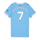Manchester City Omar Marmoush #7 Replike Domaci Dres za Ženska 2025-26 Kratak Rukav